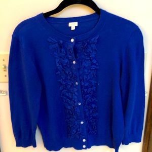 Cobalt blue cardigan